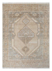 Alfombra de lana - 300 x 240 cm - gris