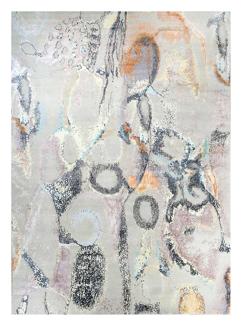 Alfombra de diseño - 450 x 360 cm - plata