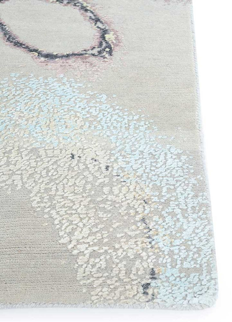 Alfombra de diseño - 450 x 360 cm - plata