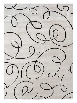 Alfombra de lana - 330 x 240 cm - gris claro