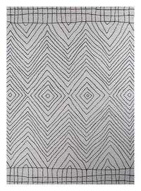 Alfombra de lana - 330 x 240 cm - gris claro