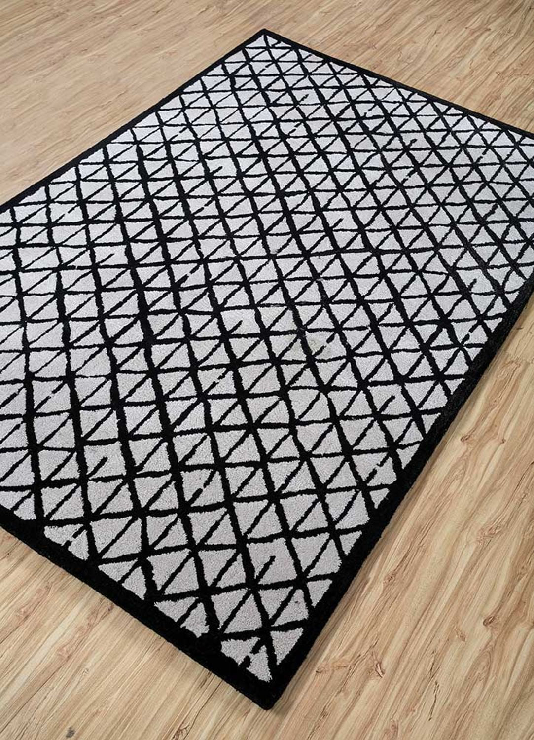 Alfombra de lana - 360 x 270 cm - gris claro