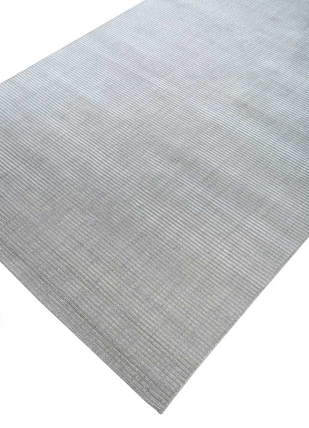 Alfombra de lana - 240 x 150 cm - gris claro