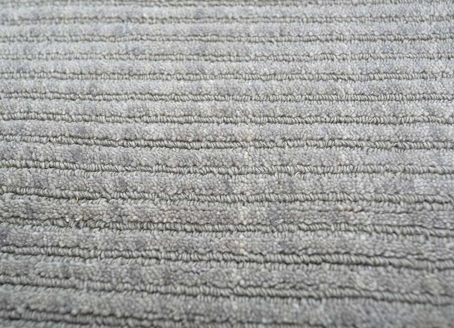 Alfombra de lana - 240 x 150 cm - gris claro