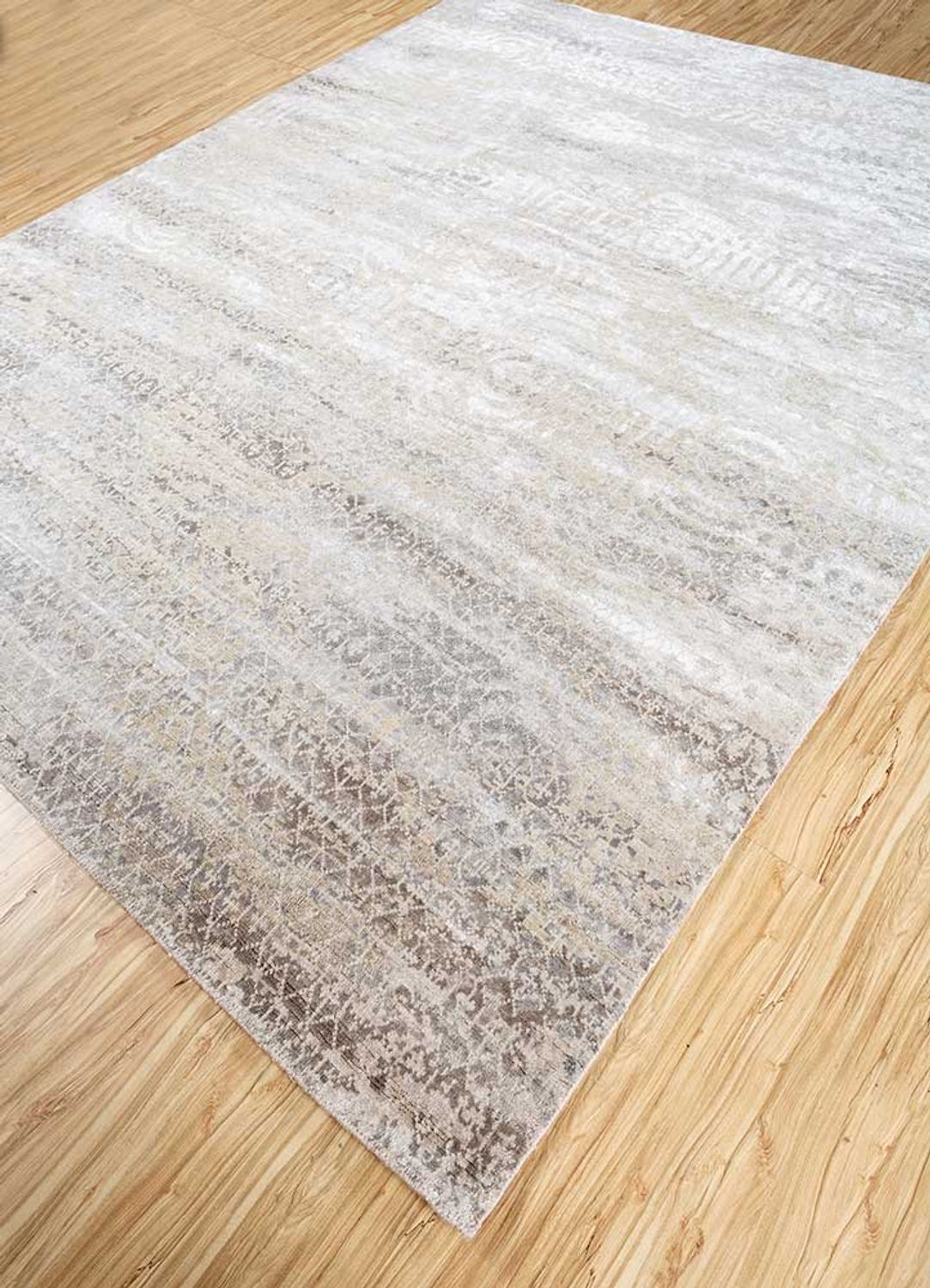 Alfombra de lana - 300 x 240 cm - gris