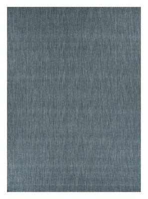 Alfombra de lana - 300 x 240 cm - azul marino