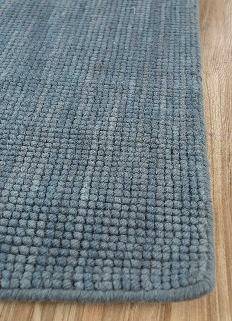 Alfombra de lana - 300 x 240 cm - azul marino