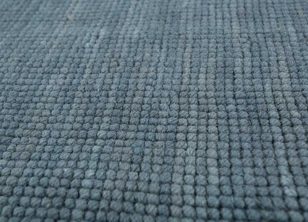 Alfombra de lana - 300 x 240 cm - azul marino