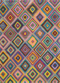 Alfombra de lana - 165 x 105 cm - oro