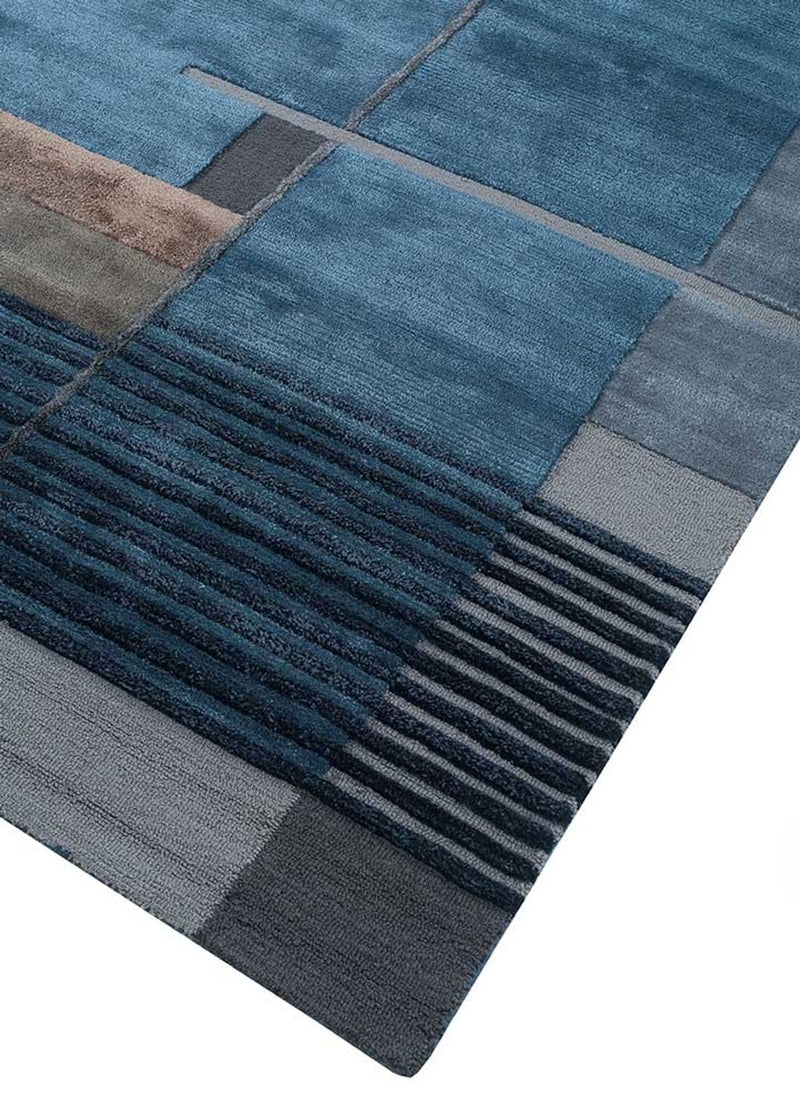 Alfombra de lana - 270 x 180 cm - multicolor