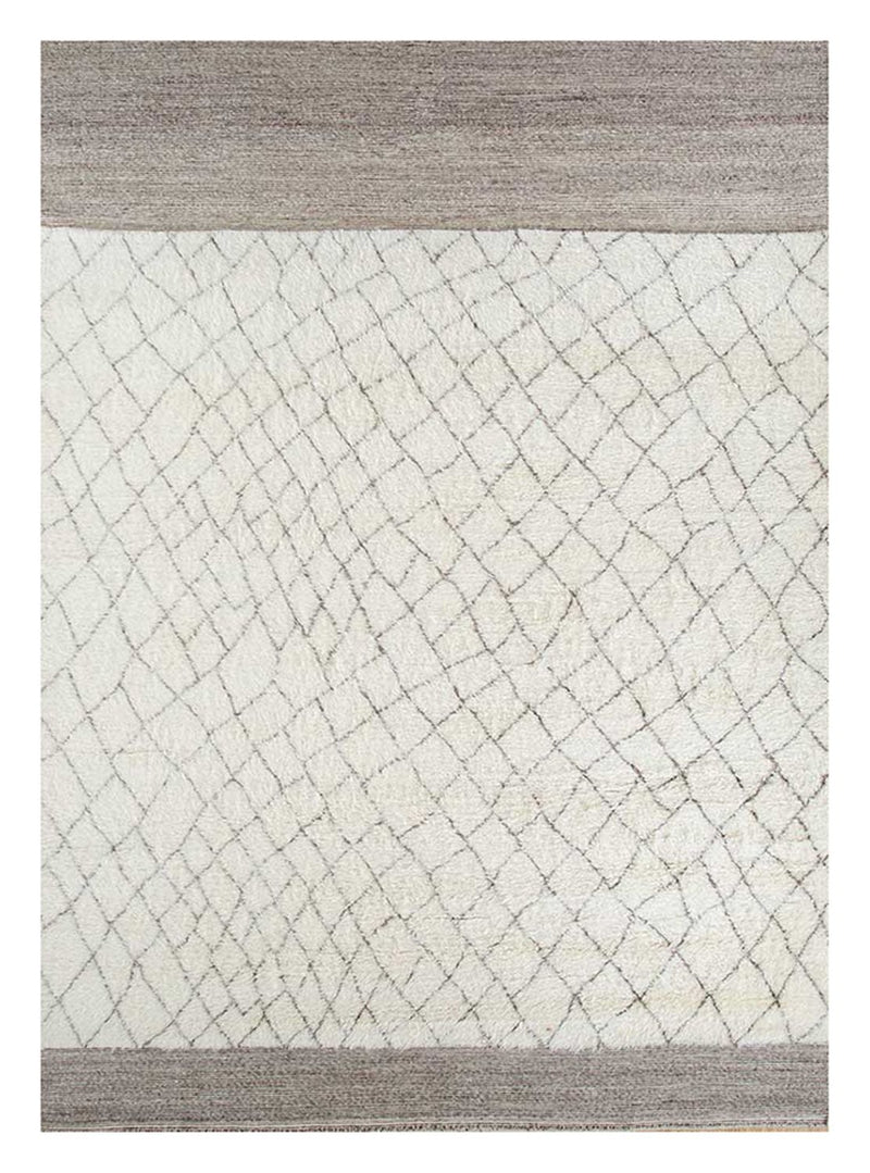 Alfombra de lana - 300 x 240 cm - crema