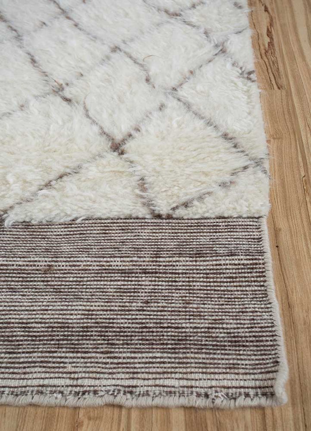 Alfombra de lana - 300 x 240 cm - crema