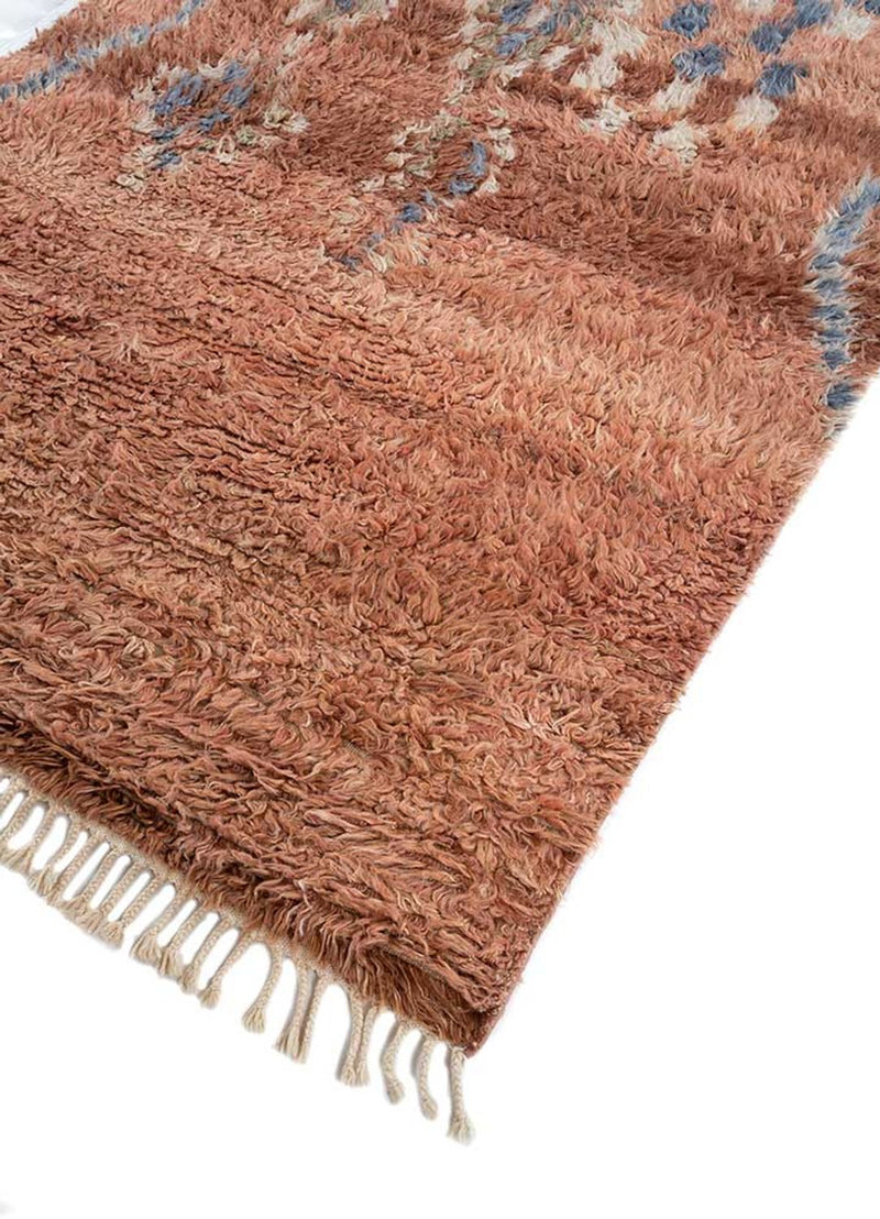 Alfombra de lana - 270 x 180 cm - naranja