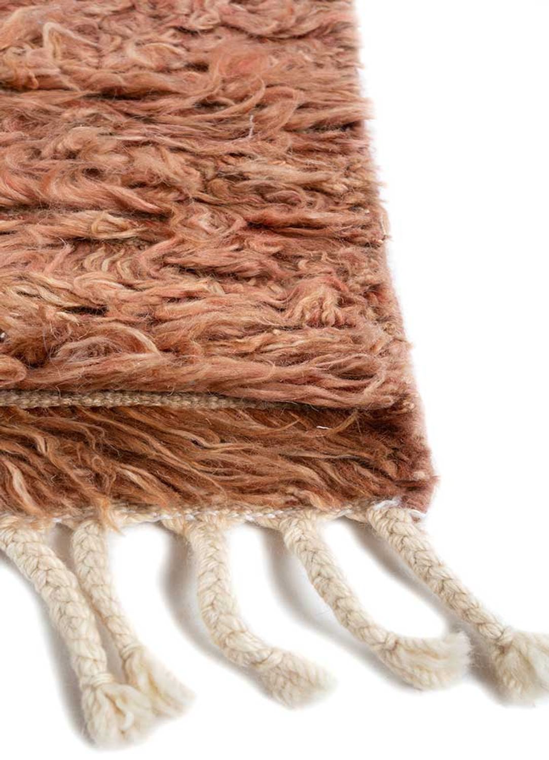 Alfombra de lana - 270 x 180 cm - naranja