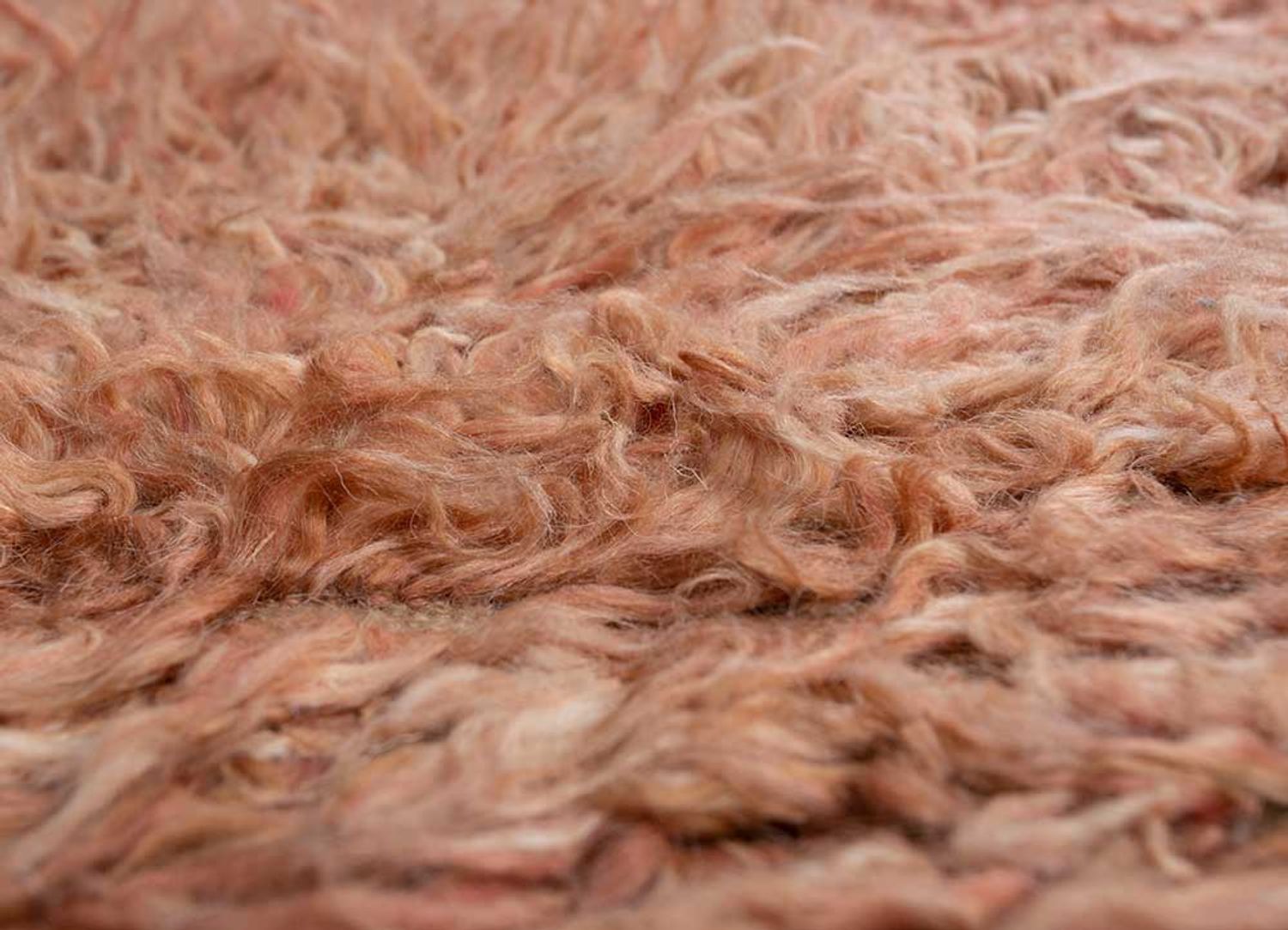 Alfombra de lana - 270 x 180 cm - naranja
