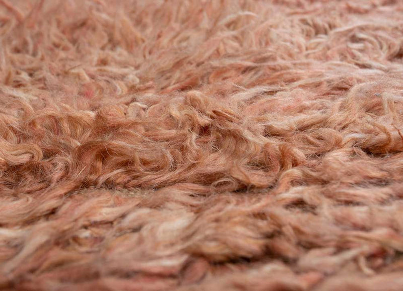Alfombra de lana - 270 x 180 cm - naranja