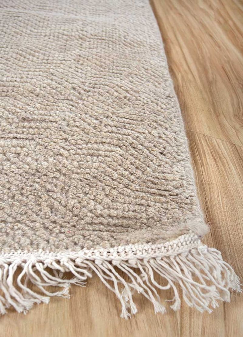 Alfombra de lana - 270 x 180 cm - crema