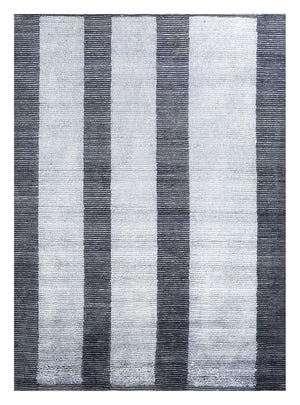 Alfombra de lana - 300 x 240 cm - plata