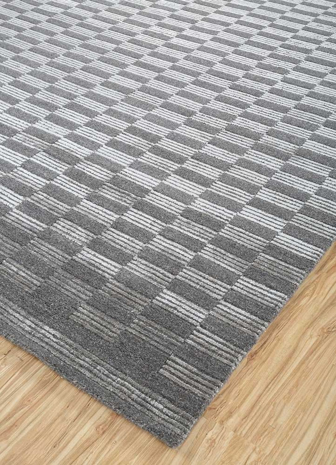 Alfombra - 300 x 240 cm - blanco y negro