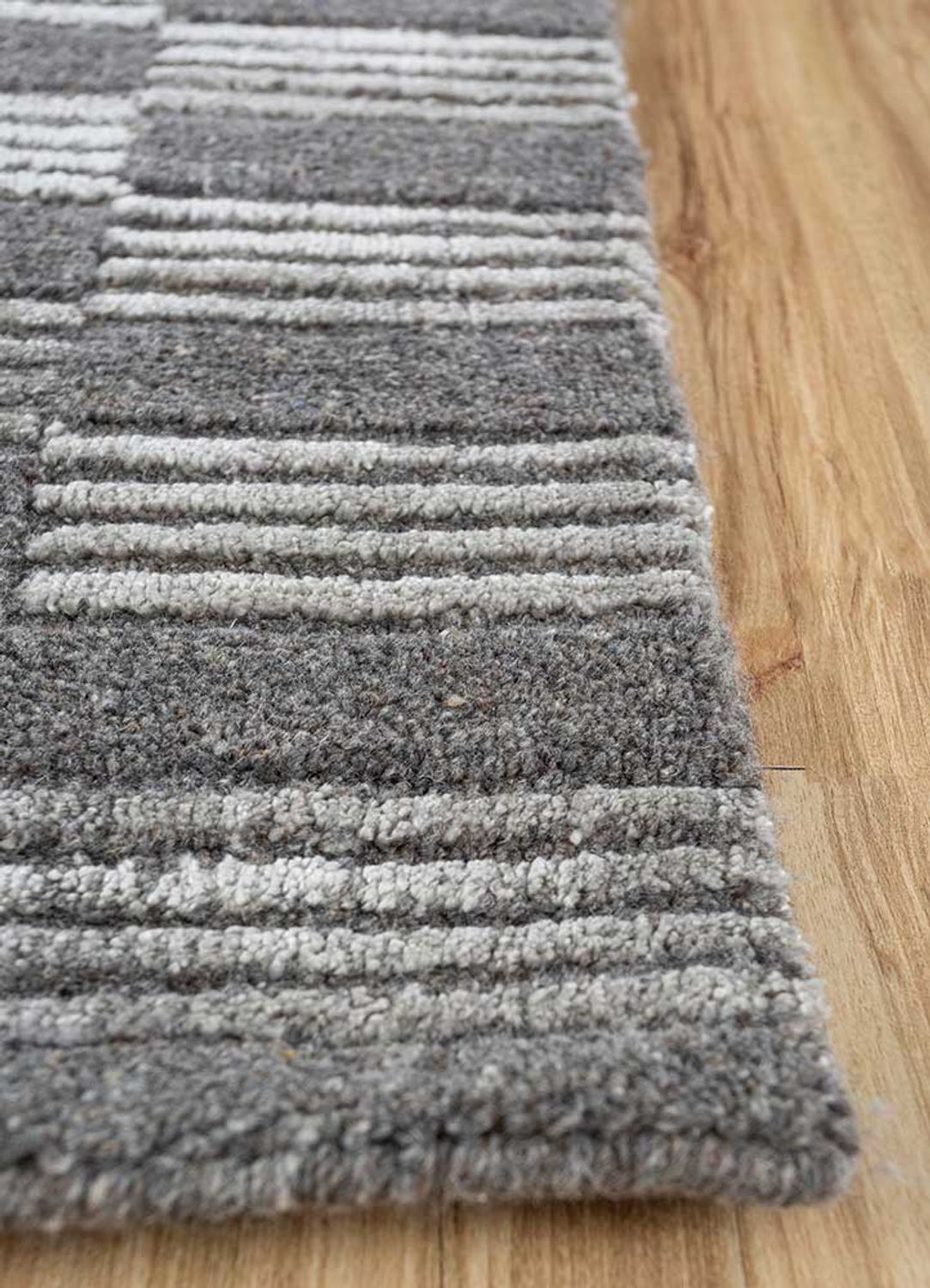 Alfombra - 300 x 240 cm - blanco y negro