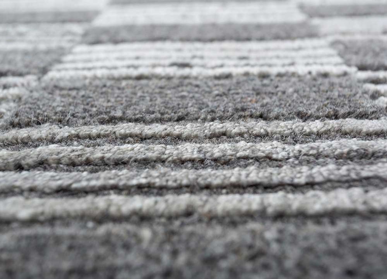 Alfombra - 300 x 240 cm - blanco y negro