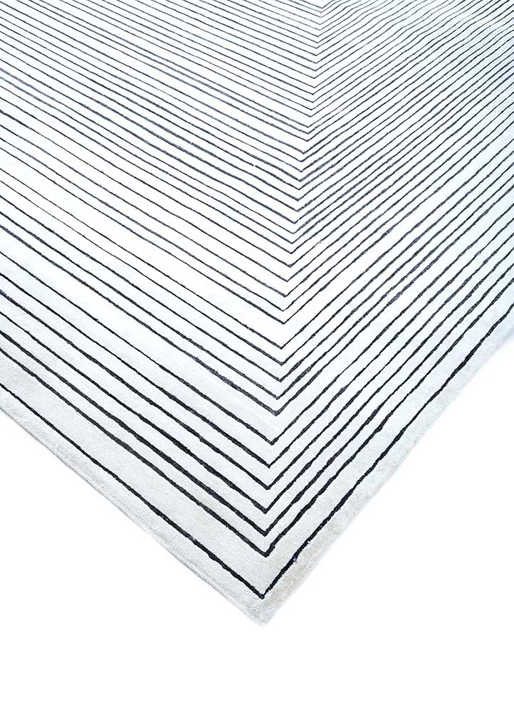 Alfombra de viscosa - 420 x 300 cm - crema