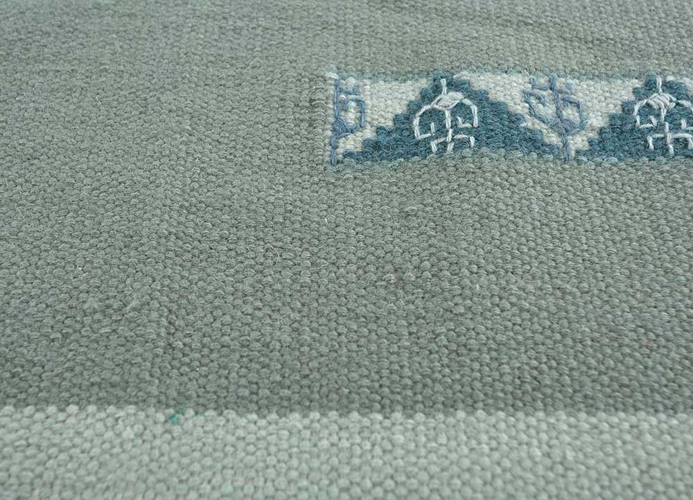 Alfombra de lana - 270 x 180 cm - turquesa