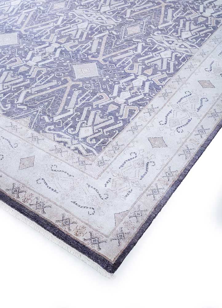 Alfombra Vintage - 300 x 240 cm - púrpura