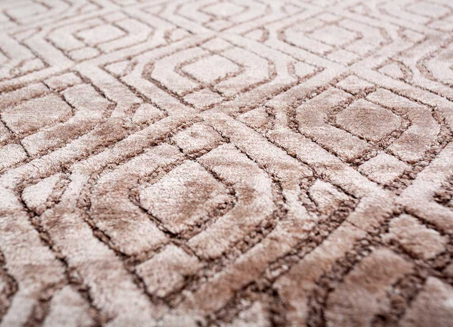 Alfombra - 270 x 180 cm - rojo claro