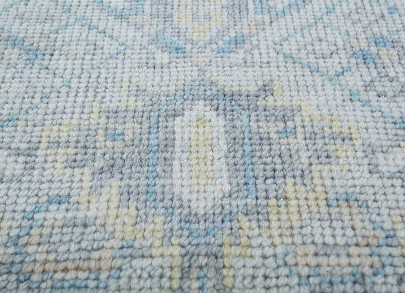 Alfombra de lana - 270 x 180 cm - azul claro