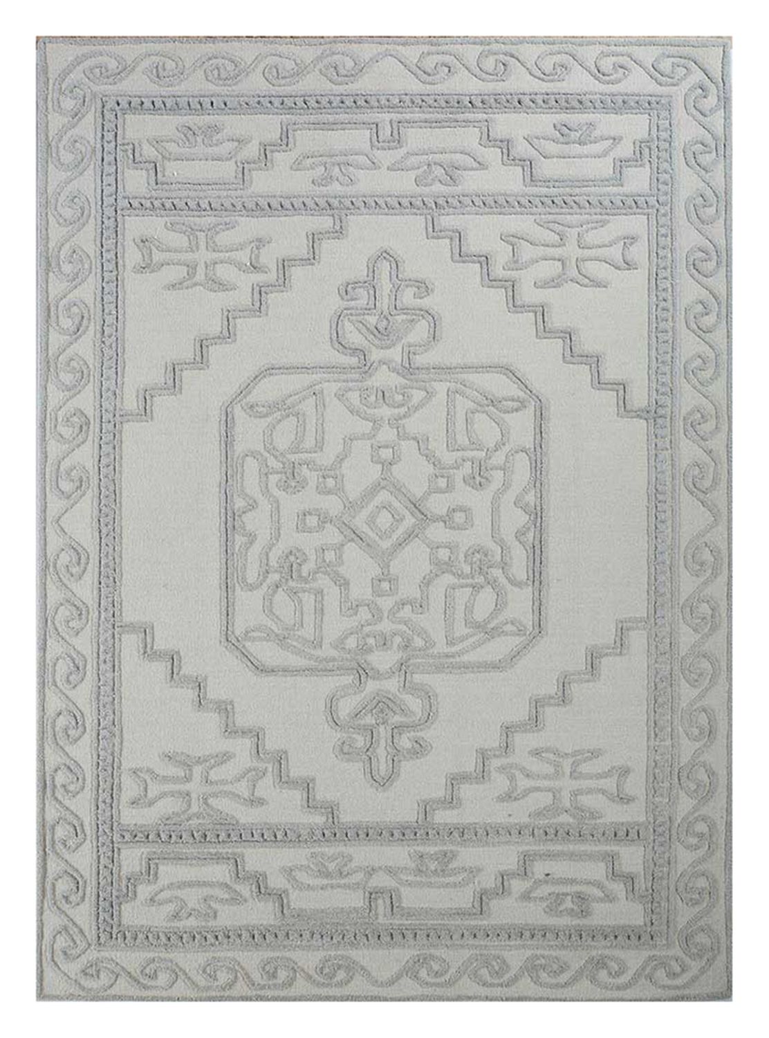 Alfombra de lana - 270 x 180 cm - crema