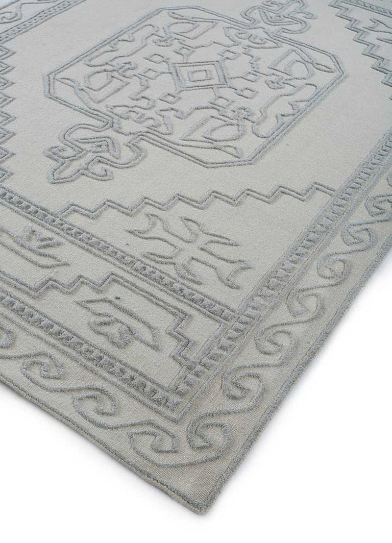 Alfombra de lana - 270 x 180 cm - crema