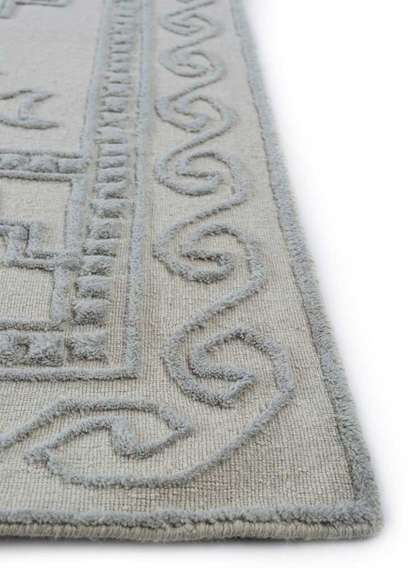 Alfombra de lana - 270 x 180 cm - crema