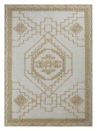 Alfombra de lana - 270 x 180 cm - crema