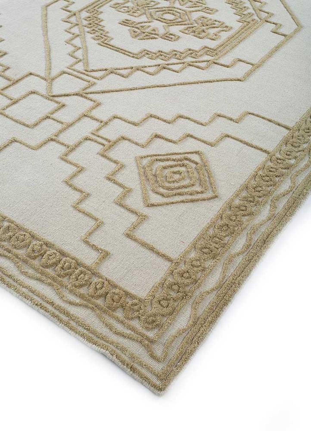 Alfombra de lana - 270 x 180 cm - crema