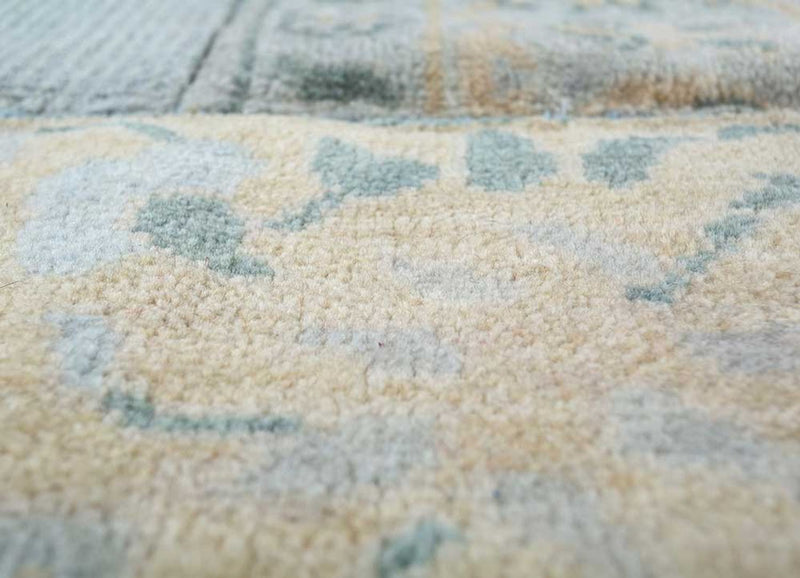 Alfombra de lana forma especial  - 180 x 120 cm - multicolor