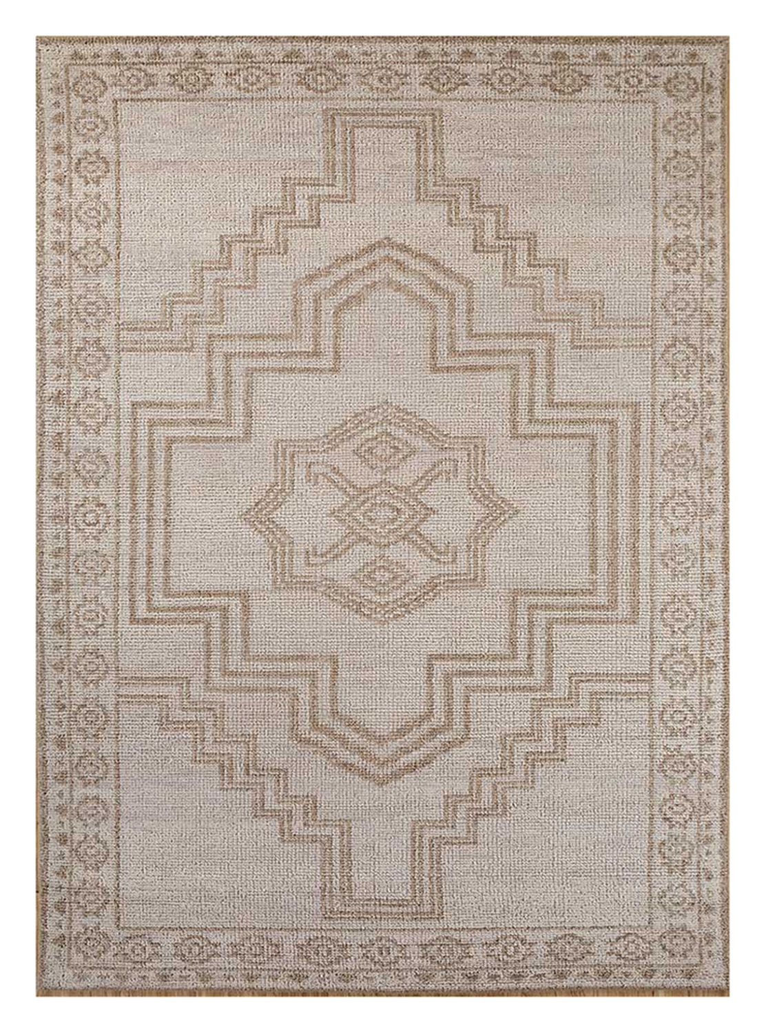 Alfombra de lana - 270 x 180 cm - crema