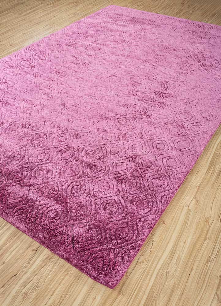 Alfombra de diseño - 270 x 180 cm - rosa