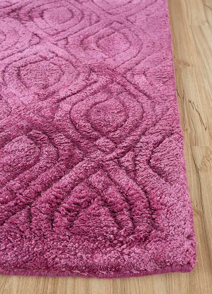 Alfombra de diseño - 270 x 180 cm - rosa