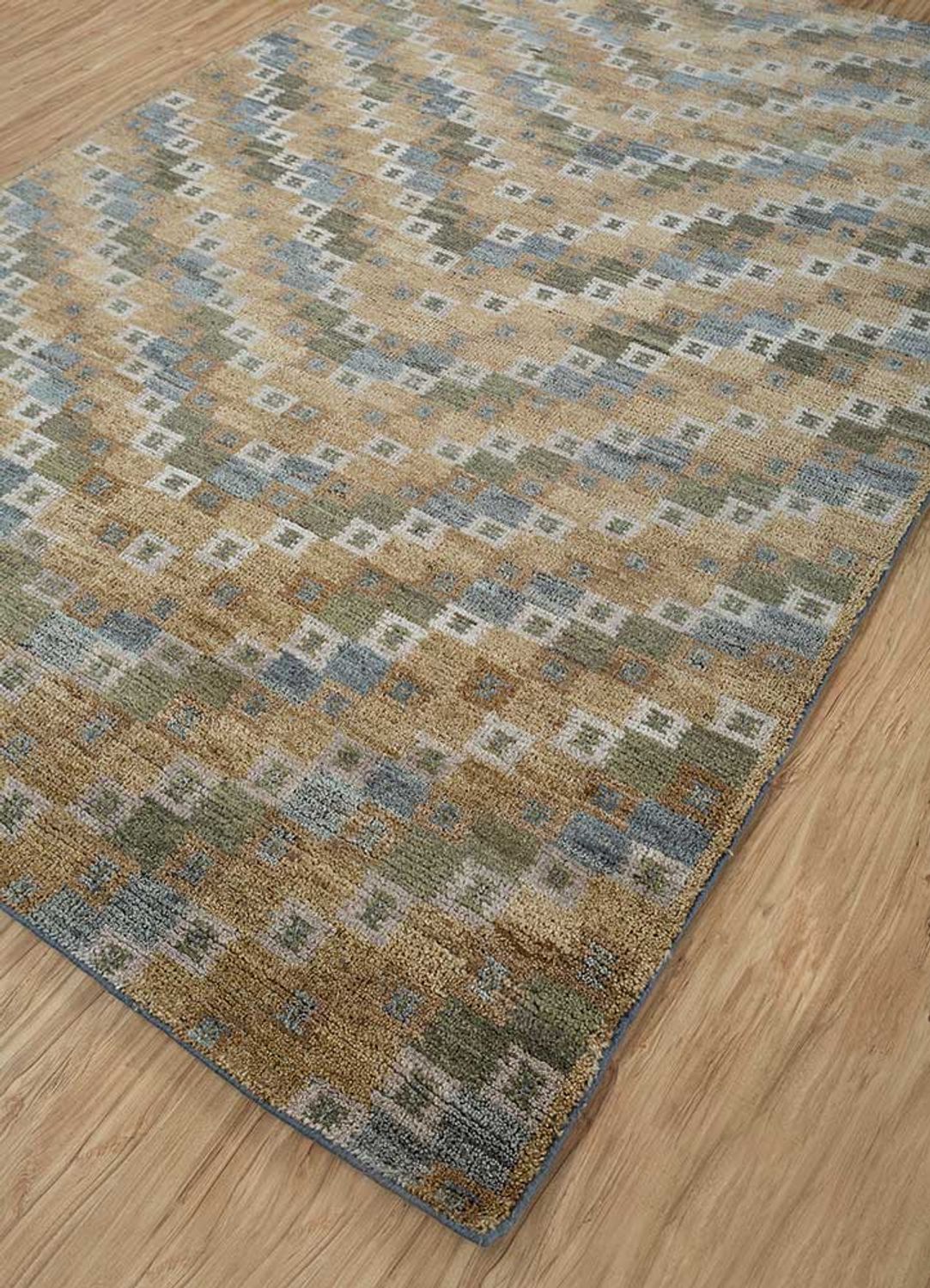 Alfombra de lana - 270 x 180 cm - naranja