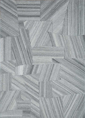 Alfombra de lana - 240 x 150 cm - beige