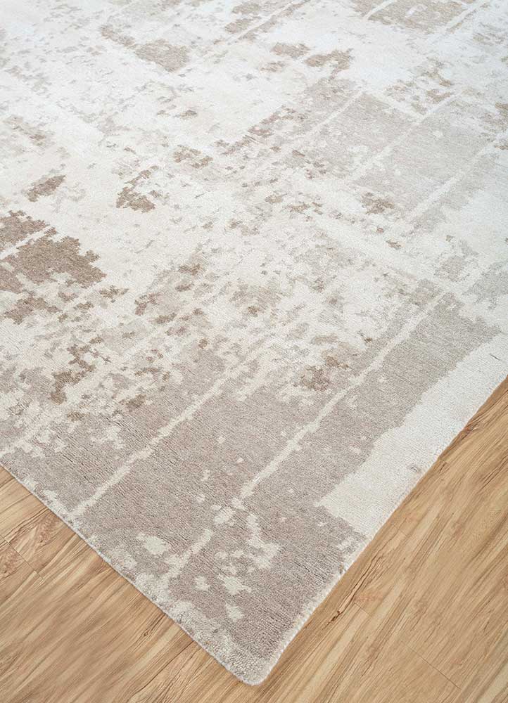 Alfombra de lana - 300 x 240 cm - crema