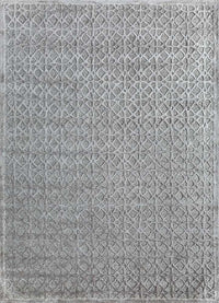 Alfombra de lana - 240 x 150 cm - gris claro