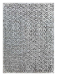 Alfombra de lana - 240 x 150 cm - gris claro