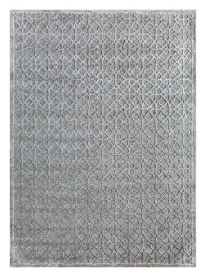Alfombra de lana - 240 x 150 cm - gris claro