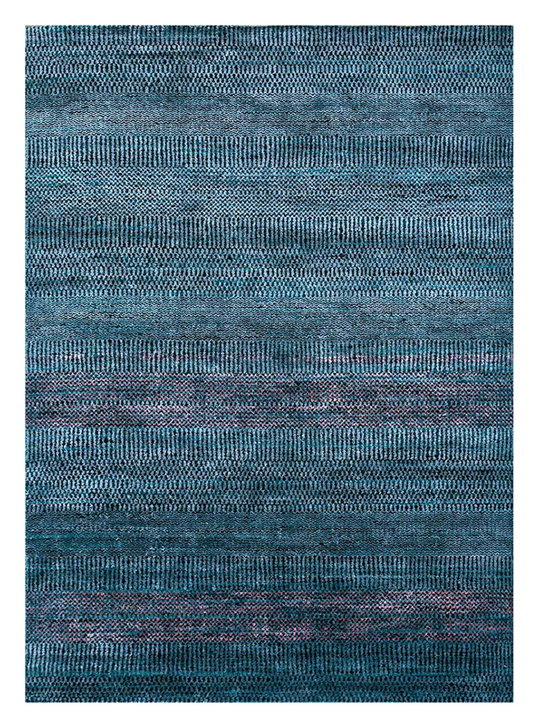 Alfombra de lana - 270 x 180 cm - azul oscuro