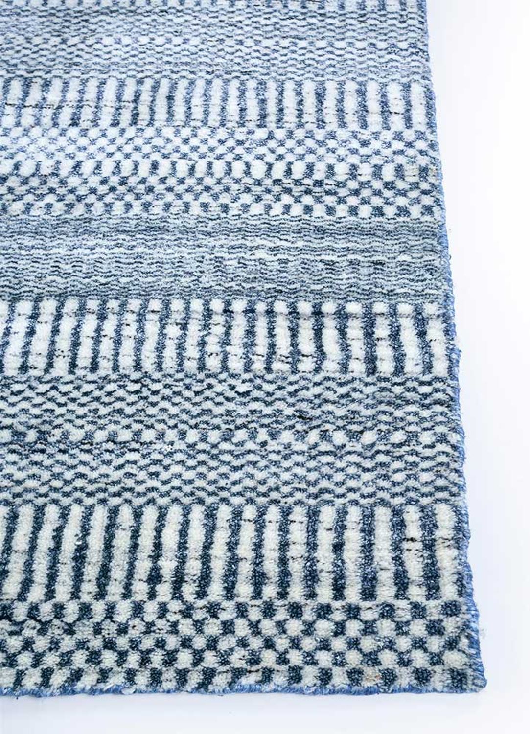 Alfombra de lana - 270 x 180 cm - azul