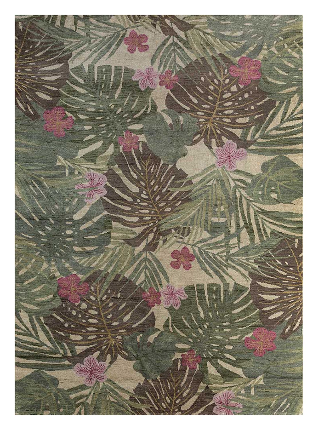 Alfombra de lana - 300 x 200 cm - oro