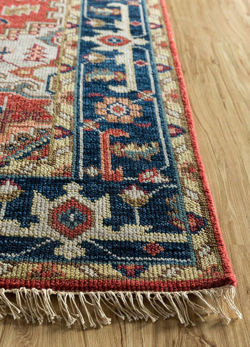 Alfombra de lana - 270 x 180 cm - rojo