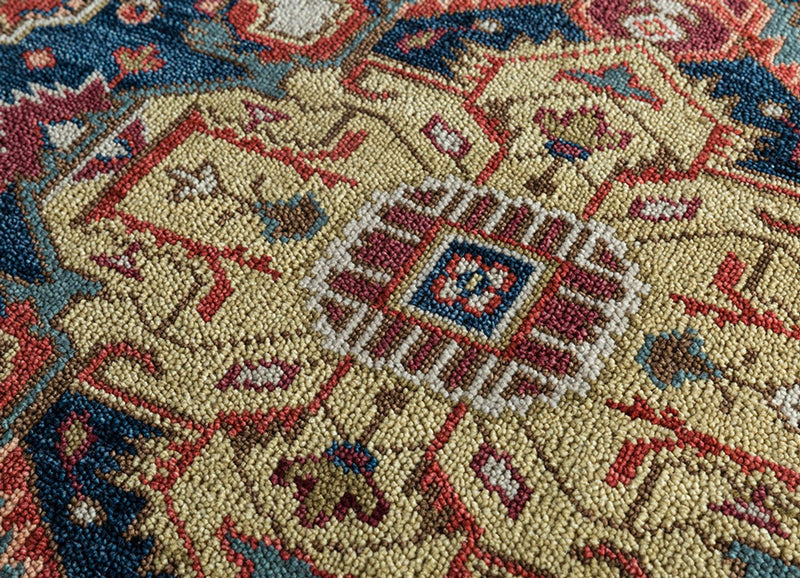 Alfombra de lana - 270 x 180 cm - rojo